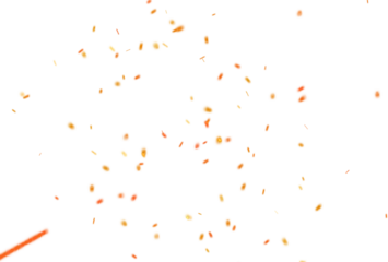 Fotobehang Pattern of orange sparks © Elena