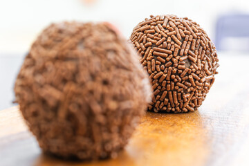 brigadeiro, brazilian sweet snack dessert