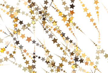 Golden stars lines