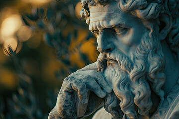 A Greek philosopher questioning the nature - obrazy, fototapety, plakaty