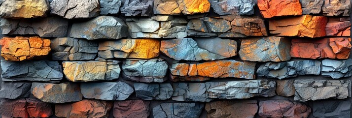 Layered rock strata pattern in earthy tones, Background Image, Background For Banner