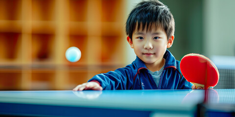 Table Tennis Club child extra scholar activities