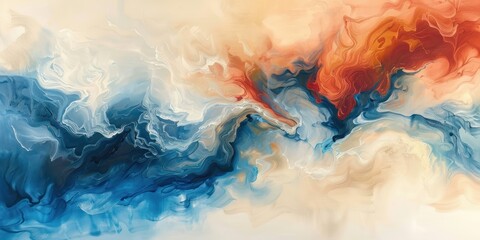 Abstract watercolor art on white background vivid and imaginative painting artistic wallpaper showcasing mix of vibrant colors and fluid motion perfect for creative design concepts with dynamic ink