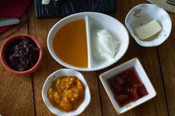 Traditional Colorful Turkish Breakfast Photo, Üsküdar Istanbul, Turkey (Turkiye)