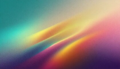 4K Beautiful color gradient background with noise. Abstract pastel holographic blurred grainy...