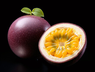 a close up of a fruit