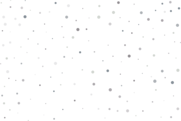 Silver polka dot confetti