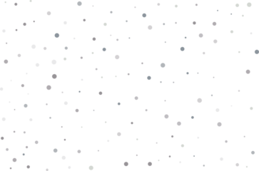 Silver polka dot confetti
