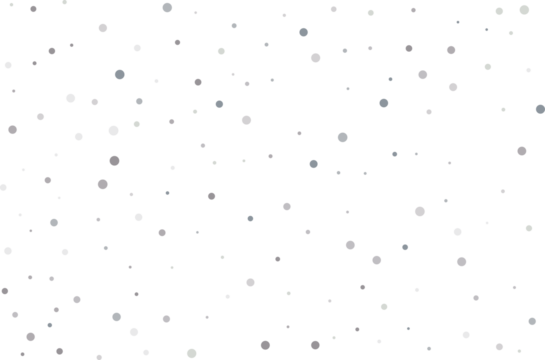 Silver polka dot confetti