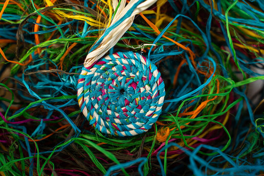 ARTESAN&Iacute;AS ETNIAS KUKAMA, TRABAJOS EN FIBRA DE PALMERA DE CHAMBIRA, AMAZONIA EMPRENDEDORA