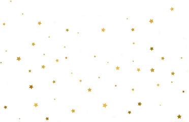 Gold stars background