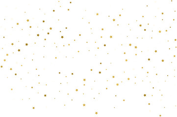 Gold stars background