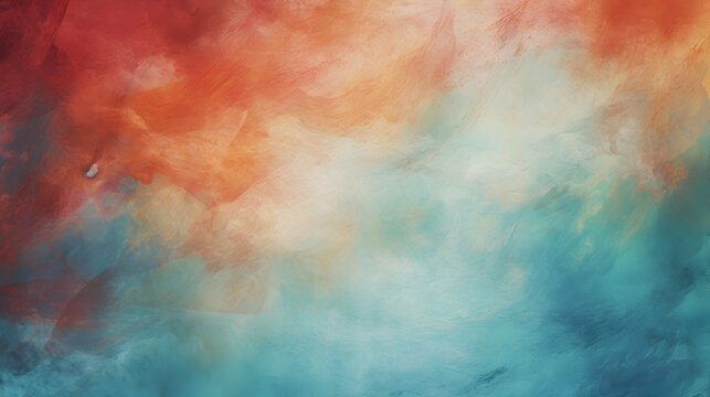 Orange and blue grunge painted wall background,,
Grunge Watercolor Background