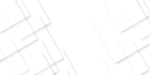 abstract modern square grid pattern ceramic tiles wall and floor background. White and gray paper shape design. Texture surface.metal background. mosic geometry style concept.