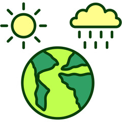 Climate Change Illustration