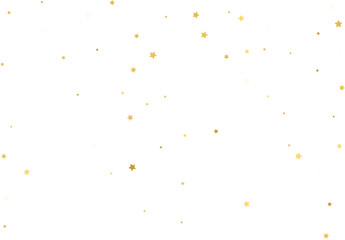 Golden stars background