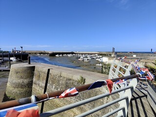 harbor at low tide