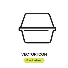 Hamburger icon vector. Linear-style sign for mobile concept and web design. Hamburger symbol illustration. Pixel vector graphics - Vector.	
