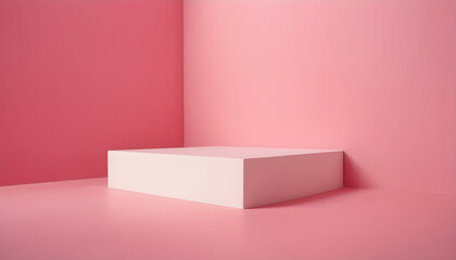 abstract 3d podium background