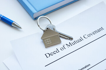 Documents Deed of mutual covenant and key.