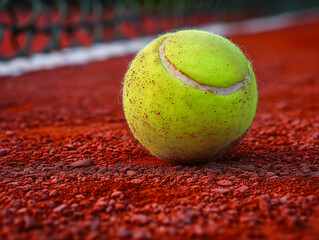 Pallina da tennis.