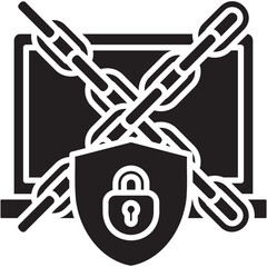 Ransomware Security Icon