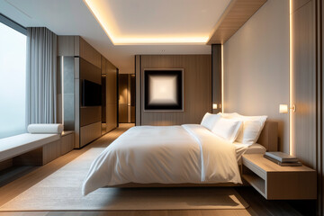 luxurious hotel suite