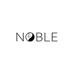 Noble Clothing Brand Logo Design With Knight Icon