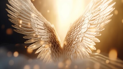 wings reaching for the light