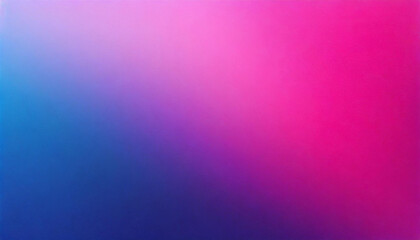 Pink magenta blue purple abstract color gradient background grainy texture effect web banner header poster design - obrazy, fototapety, plakaty