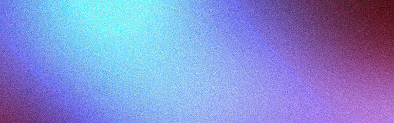 Fototapeta premium Grainy color gradient wave background, color banner poster cover abstract design, copy space