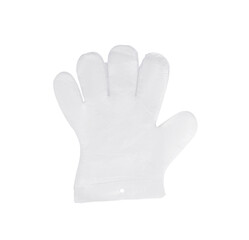 Obraz premium Vinyl protective gloves on white background