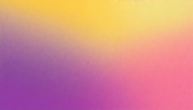 Purple yellow pink grainy gradient background retro noise texture pastel color gradients banner backdrop design