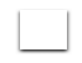 Realistic square shadow and shadow effect. Poster, flyer, business card, banner shadow. PNG shadows isolated on transparent background