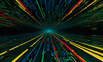 Technological Quantum Background #08 - 202402