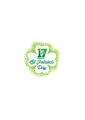 abstract artistic creative st patricks background