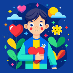 Autism Day illustration 