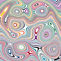 Fototapeta na wymiar ABSTRACT ILLUSTRATION MARBLED TEXTURE LIQUIFY PSYCHEDELIC PASTEL SOFT COLORFUL DESIGN. OPTICAL ILLUSION BACKGROUND VECTOR DESIGN