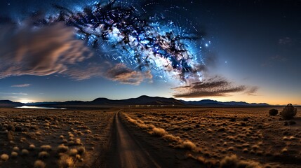 A full panorama of the Milky Way