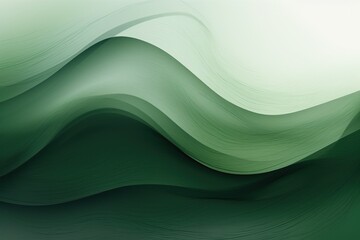 Abstract watercolor paint background dark Olive gradient color with fluid curve lines texture