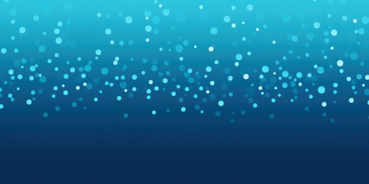 An abstract Cyan background with several Cyan dots