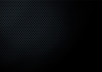 Gray and black gradient abstract background Create a metal mesh surface with a graphics program. Can be used to design media related to construction. Engine and Industry.