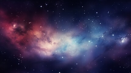 Fototapeta na wymiar Night sky - Universe filled with stars, nebula and galaxy