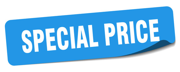 special price sticker. special price label