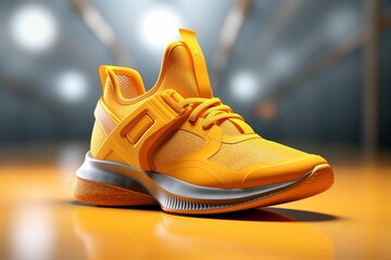 Dynamic and Sporty Athletic Shoes Collection. Generative ai