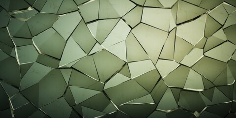Colorful Cracked Glass Backdrop with Textured Wallpaper