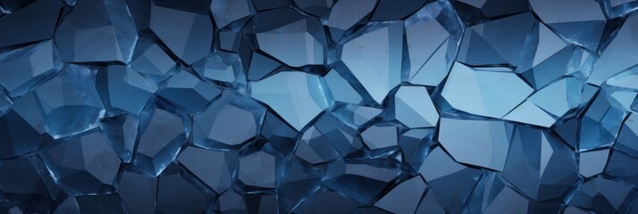 Abstract Cracked Glass Wallpaper Texture with Colorful Accents