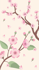 floral seamless pattern background.