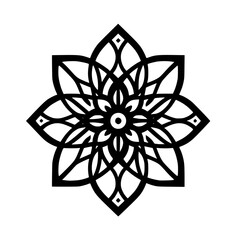 black and white spiritual symbol