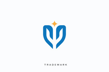 security shield secure protection vector logo